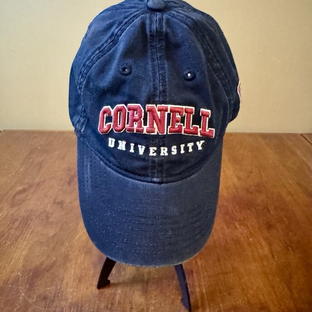 Legacy Cornell University Strapback Hat Cap Navy Embroidered Adjustable OSFA